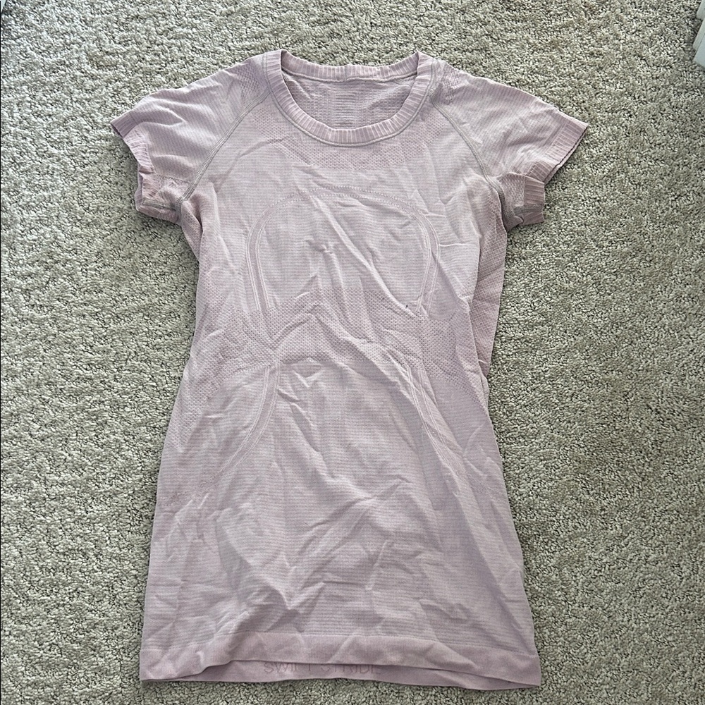 lululemon athletica Light Pink Swiftly Tech